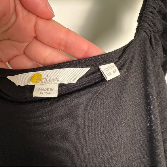 Boden Frill Detail Jersey Midi Dress size 6 pockets - Picture 4 of 7